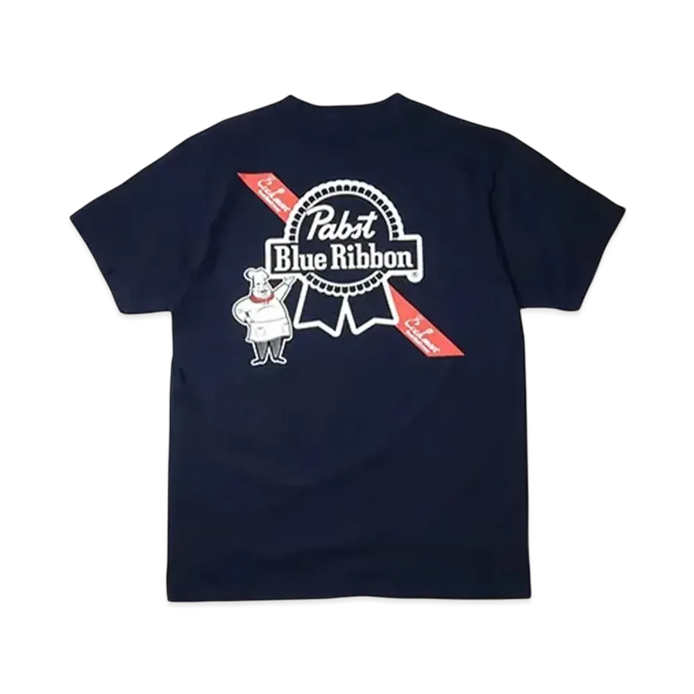 COOKMAN Pabst Blue Ribbon Pabst Ribbon Chef SS Tee "Navy"