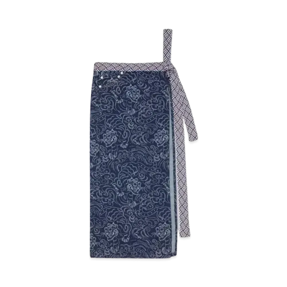 KENZO 'Star Tiger' Apron in Japanese Denim "Rinse Blue Denim"