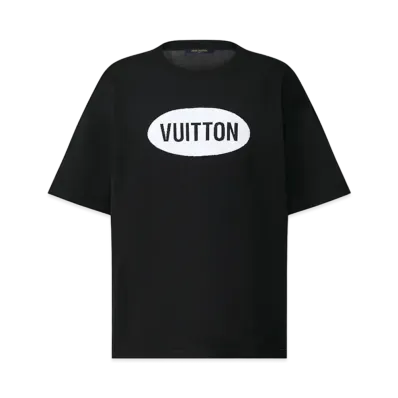 Louis Vuitton Intarsia Jacquard Crewneck "Noir"