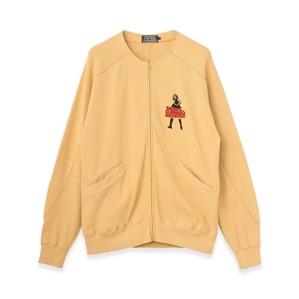 HYSTERIC GLAMOUR Vixen Girl Collarless Jacket "Yellow"