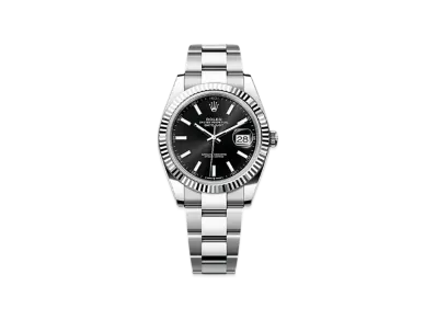 ROLEX Sky-Dweller Oystersteel & White Gold "Black"