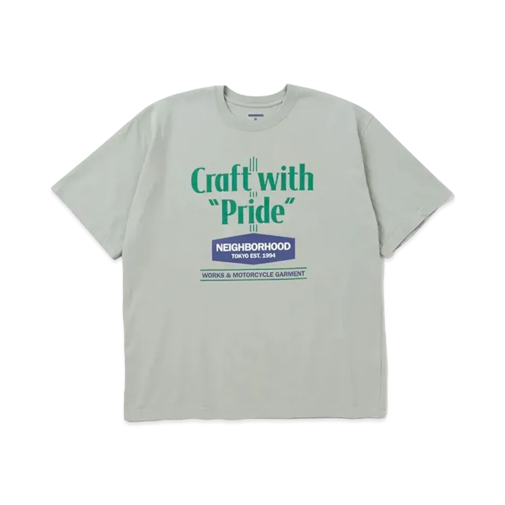 NEIGHBORHOOD NH . Tee SS-19 "Sage Green"