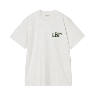 Carhartt WIP S/S Logo T-Shirt "Ash Heather"