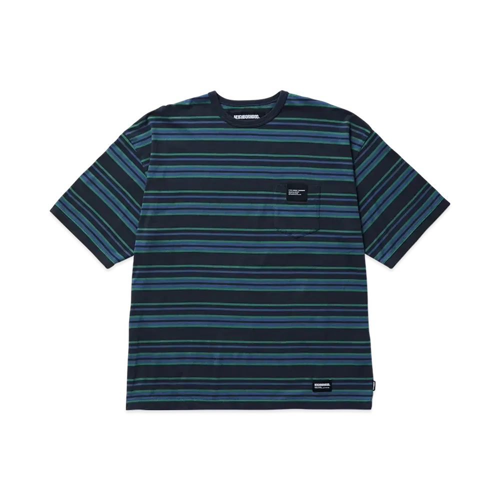 NEIGHBORHOOD Border Crewneck-P SS "Green"