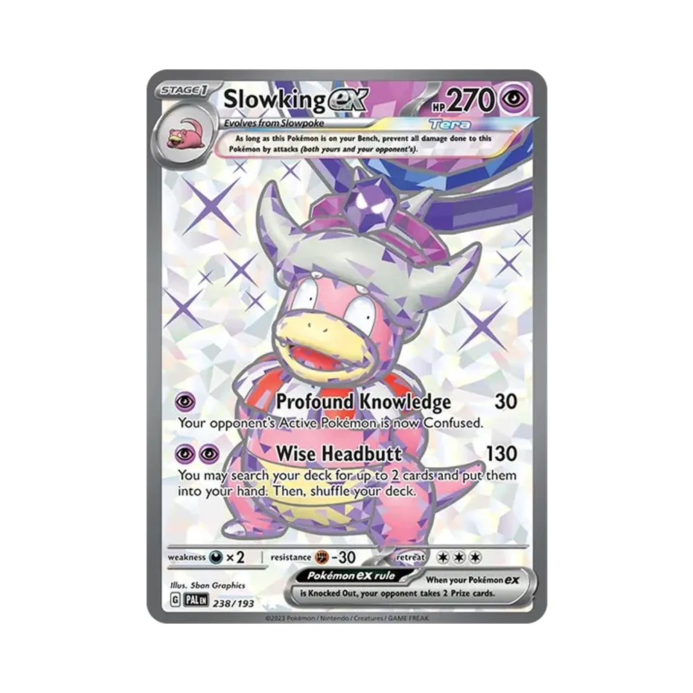 ヤドキングex UR [PAL EN 238/193]【英語版】(スカーレット&バイオレット「パルデアエボルブド」)