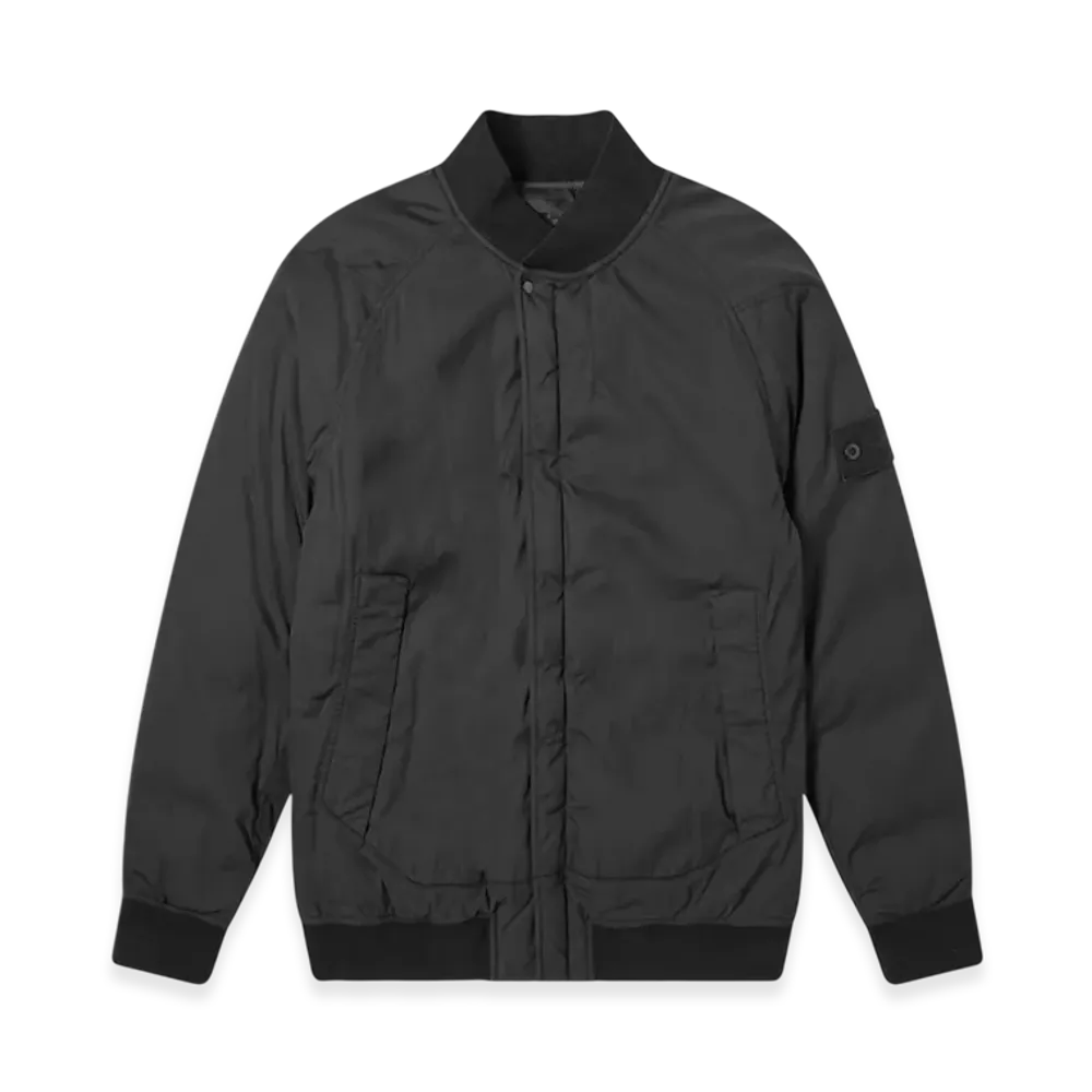 Stone Island 439F2 Ghost Piece Stretch Wool Nylon TC Down Jacket - 20FW "Black"