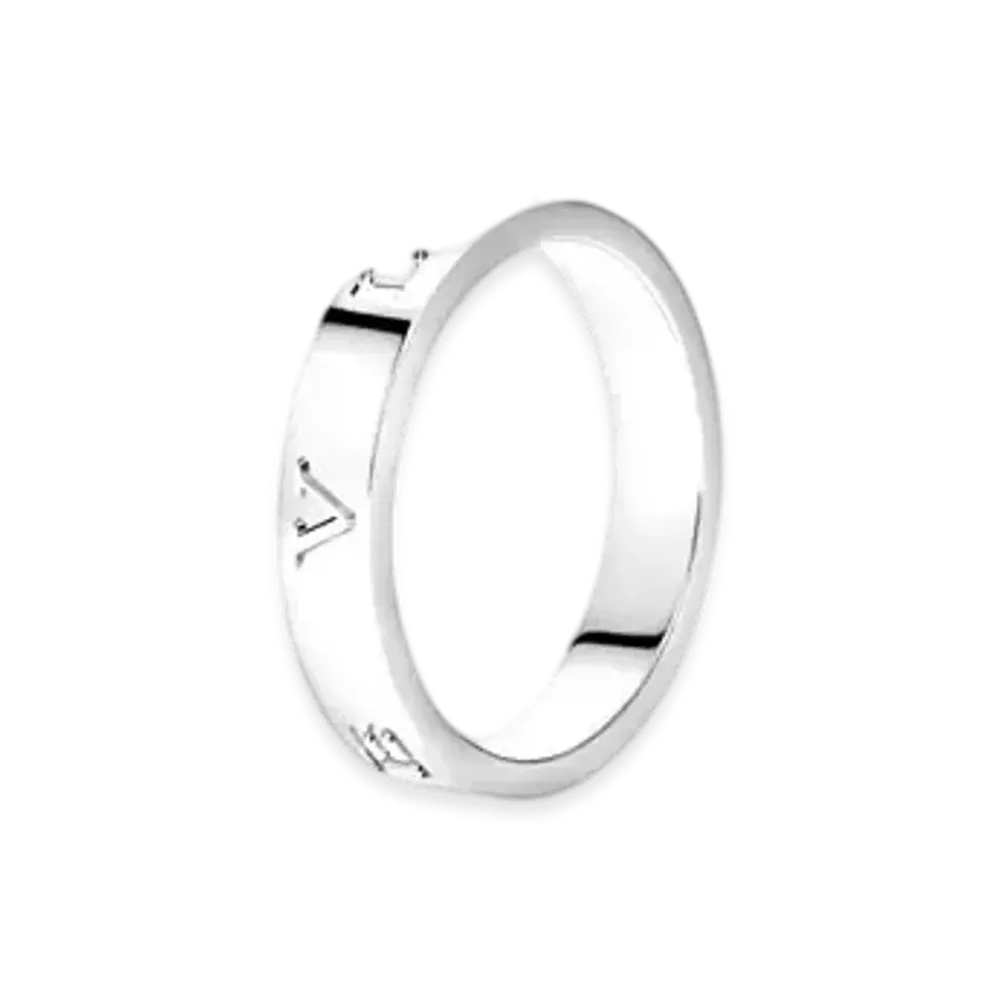 BVLGARI B.zero1 Ring "White Gold"