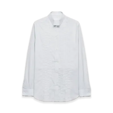PRADA Cotton Shirt "Light Blue"