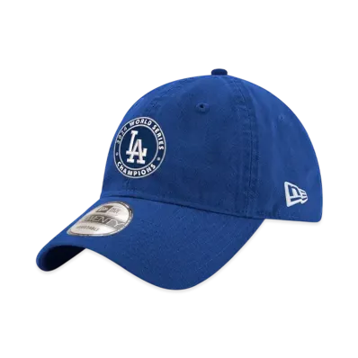 MLB Los Angeles Dodgers New Era 2024 World Series Champions Circle Logo 9Twenty "Royal"