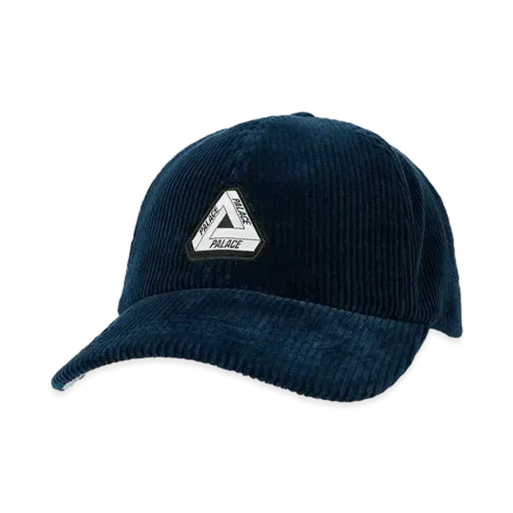 PALACE Cord Tri-Ferg Patch 6-Panel "Navy"
