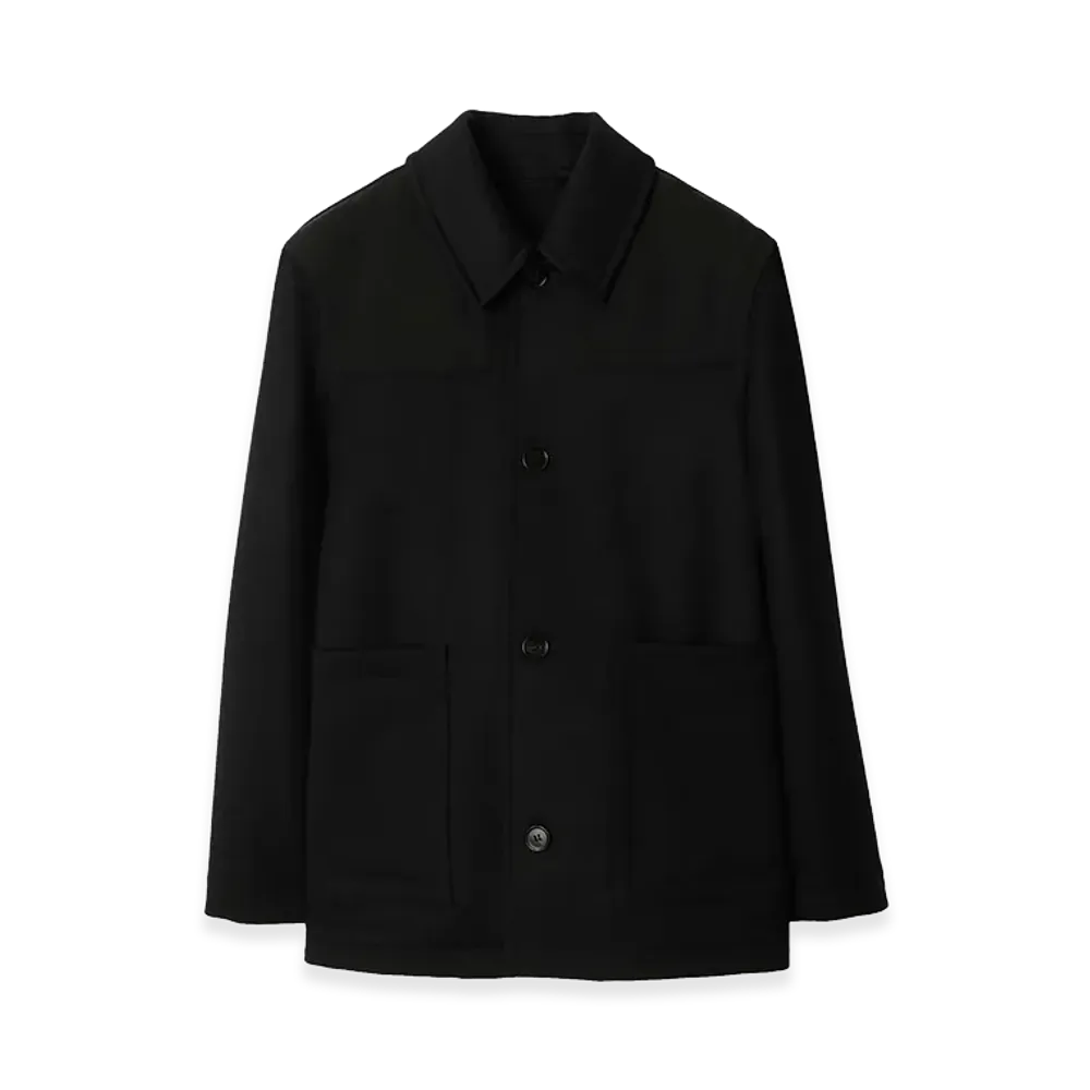 Burberry Cotton Jacket "Black"