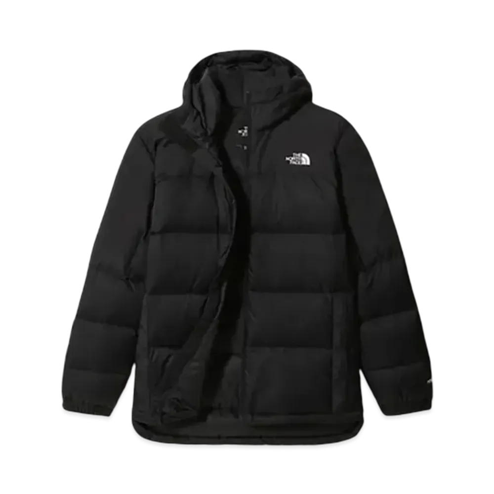 The North Face Diablo Down Hoodie Jacket "Black/TNF Black"