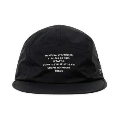 WTAPS T-5 01 / Cap / Nylon. Tussah. Pertex "Black"