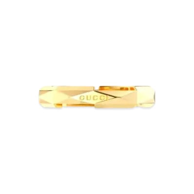 GUCCI Link To Love Studs Ring "Gold"