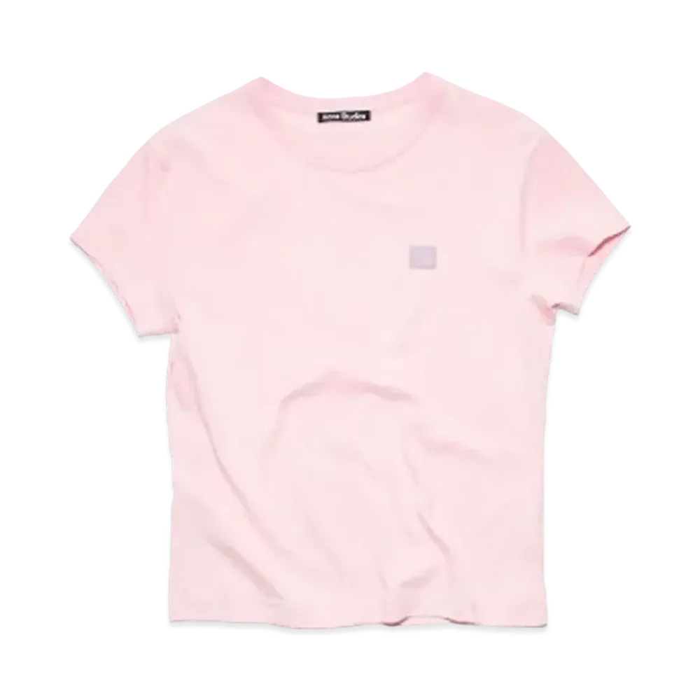 Acne Studios Crew Neck T-Shirt Fit Design "Light Pink"