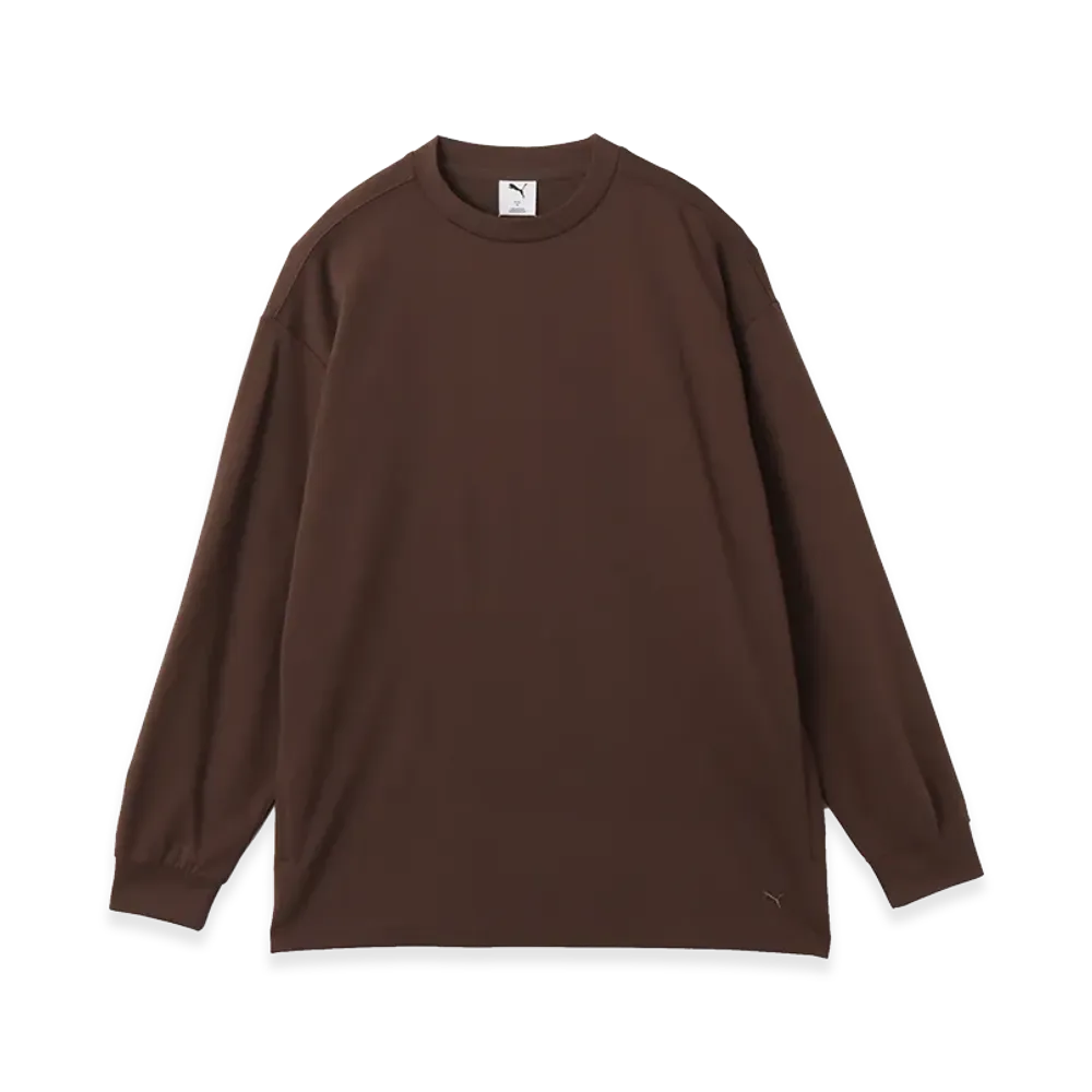 PUMA Oversized LS Tee "Brown"