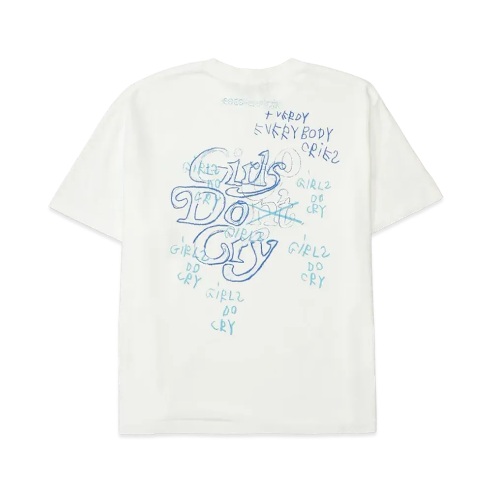 Dover Street Market x VERDY Girls Don't x Capitana Tee "White"