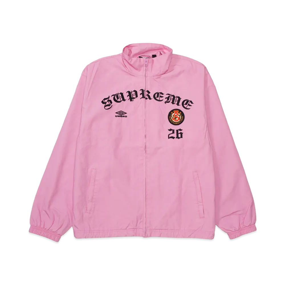 Supreme x Umbro Cotton Ripstop Track Jacket "Pink"