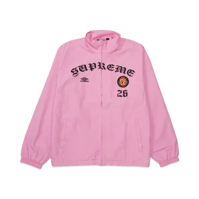Supreme x Umbro Cotton Ripstop Track Jacket "Pink"