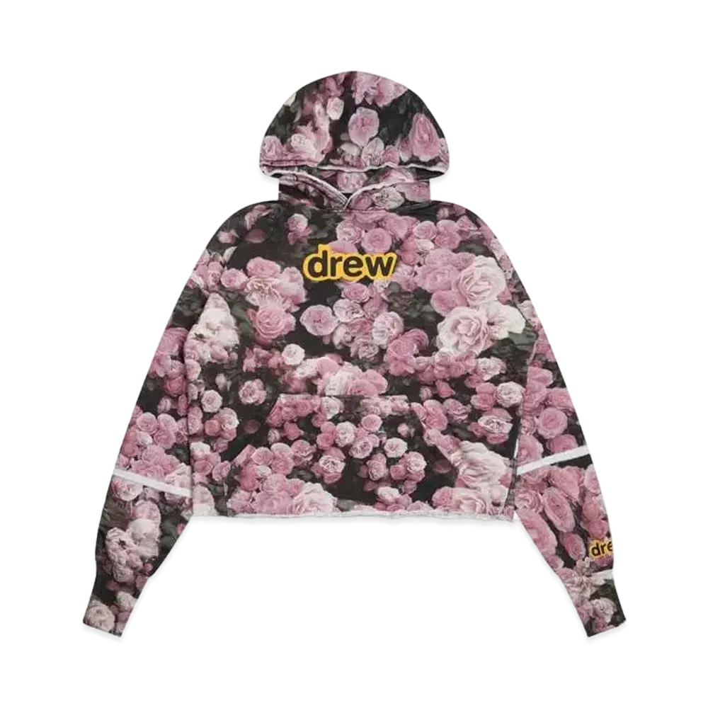 drew house secret deconstructed hoodie "Roses"