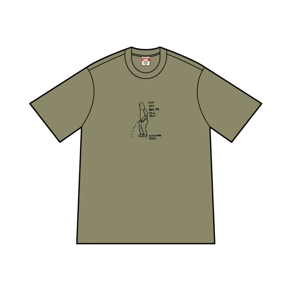 Supreme Piss Tee "Olive"