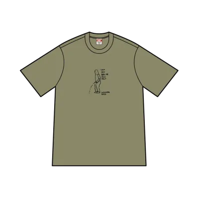 Supreme Piss Tee "Olive"