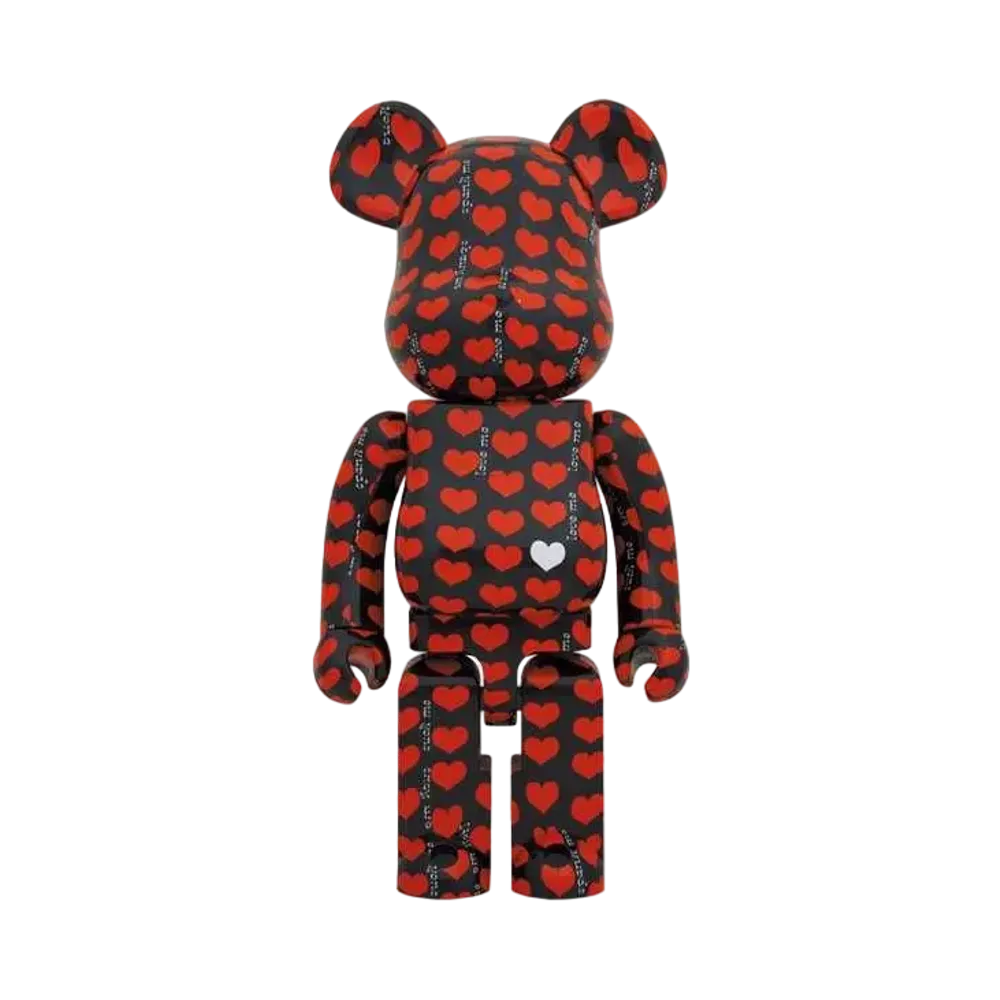 Bearbrick Black Heart 1000%