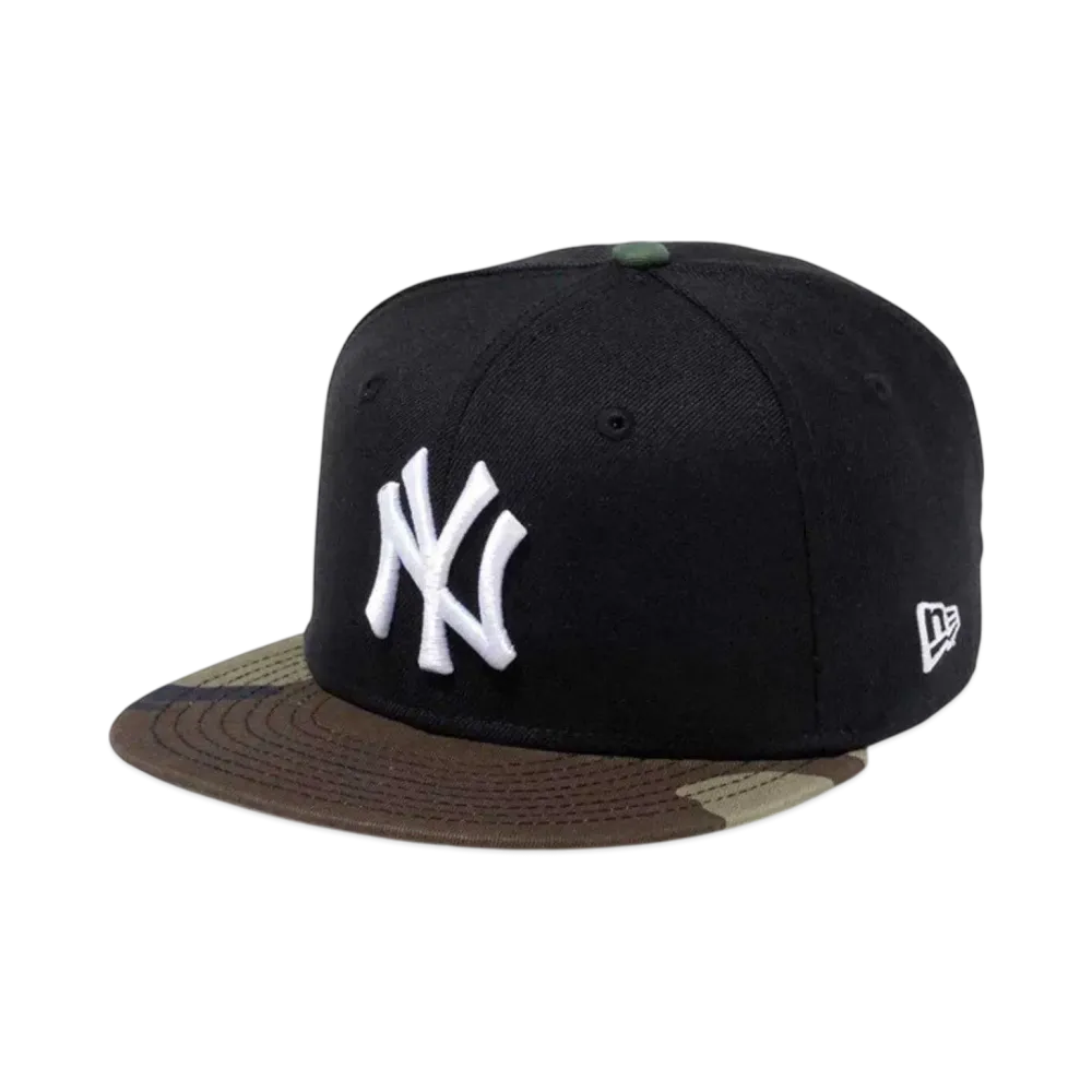 NEW ERA Youth 9Fifty New York Yankees "Black/Woodland Camo"