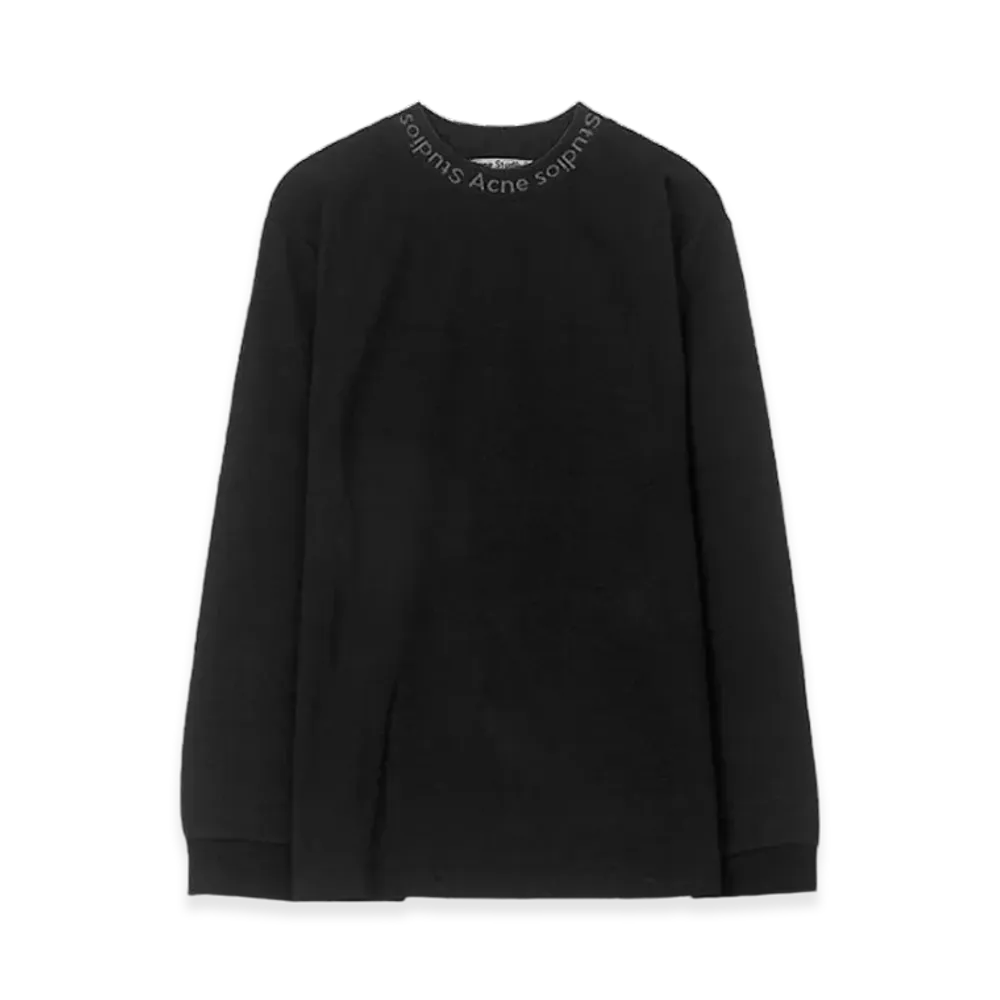 Acne Studios Elogho Long Sleeve T-Shirt "Black"