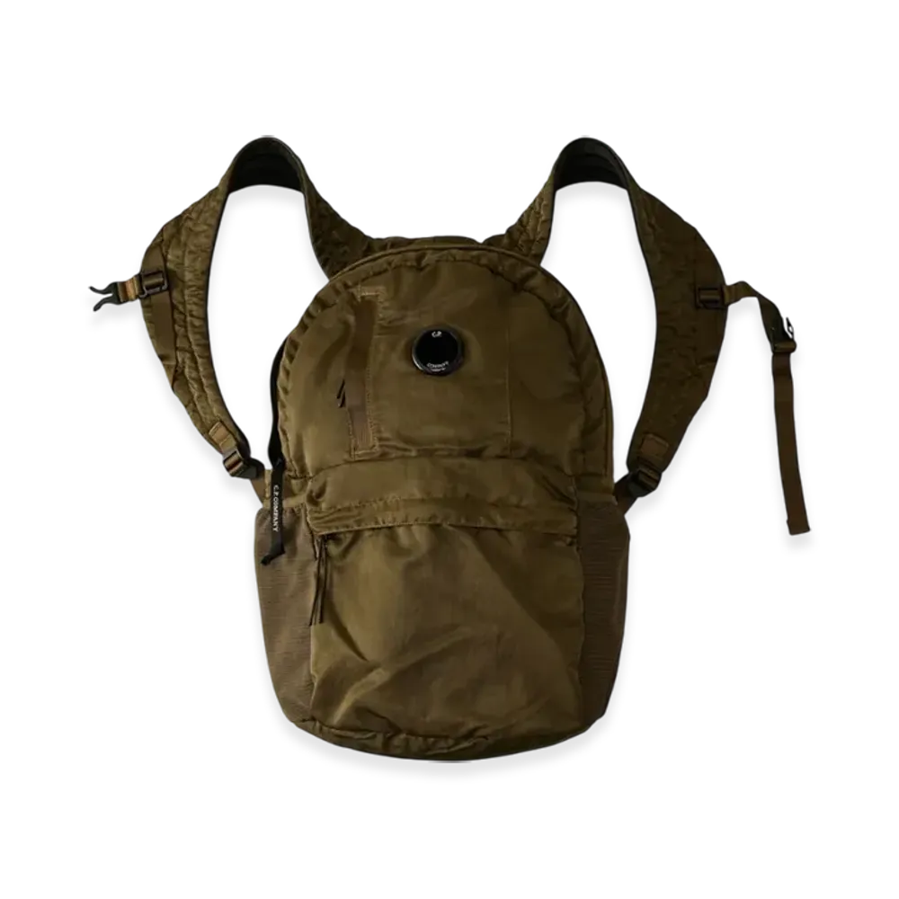 C.P. Company Nylon B Lens Backpack "Ivy Green"