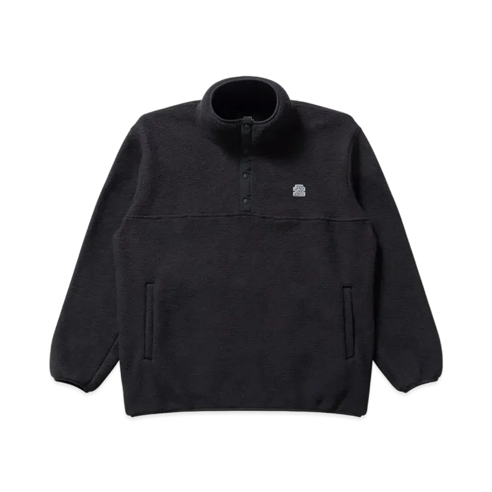 Blackeyepatch Small OG Label Fleece Pullover "Black"