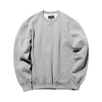 BEAMS Sweat Crew Raised Back "Gray"