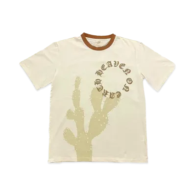 Erehwon Heaven on Earth Cactus Ringer Tee "DAWN"
