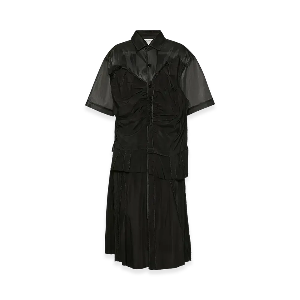 Maison Margiela Women's Decortique Shirt Dress "Black"