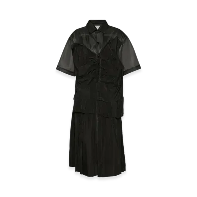 Maison Margiela Women's Decortique Shirt Dress "Black"