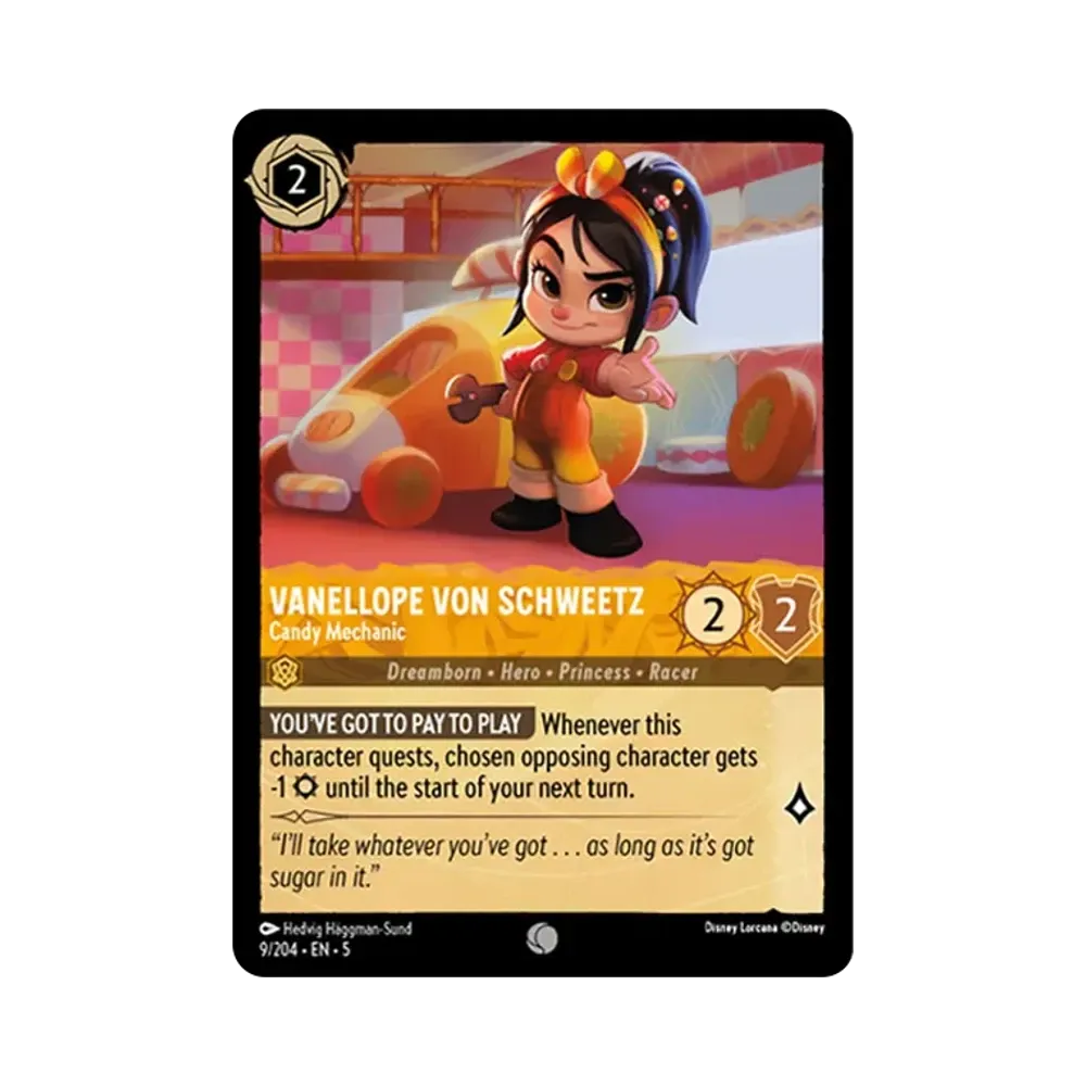 Vanellope von Schweetz - Candy Mechanic C [9/204 EN-5][English Ver.](Shimmering Skies)