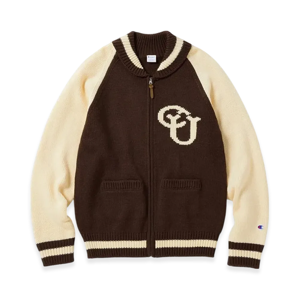 Champion Zip Jacket 24FW "Dark Brown"
