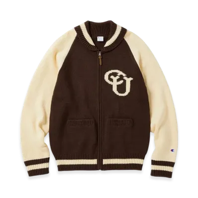 Champion Zip Jacket 24FW "Dark Brown"