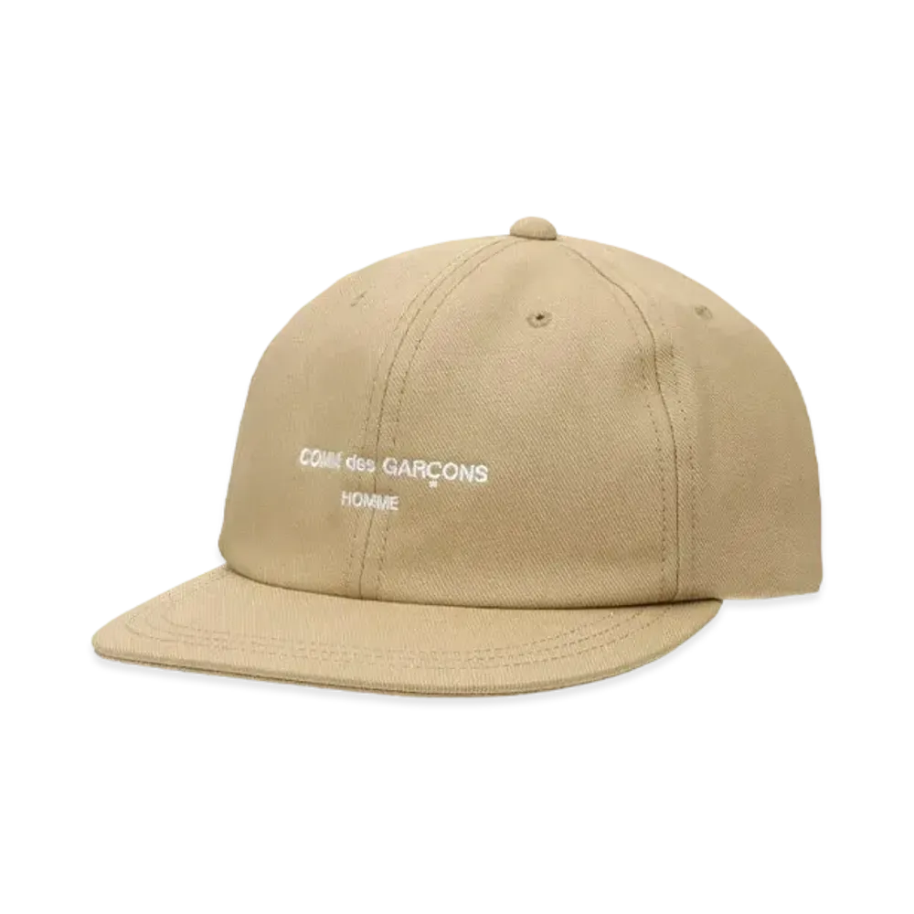 COMME des GARCONS HOMME Logo Cap "Beige"