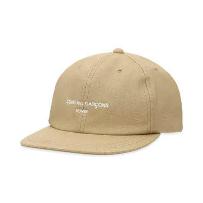 COMME des GARCONS HOMME Logo Cap "Beige"