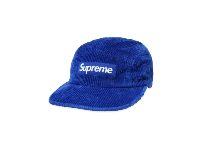 Supreme Corduroy Camp Cap "Royal"