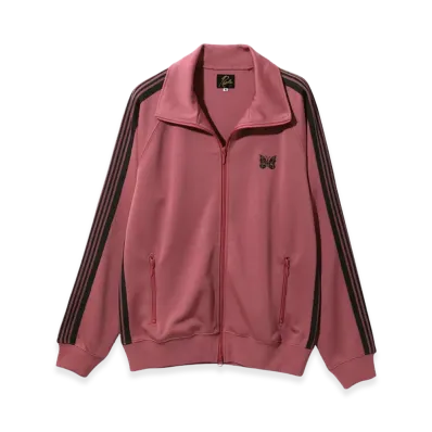 NEEDLES Track Jacket Poly Smooth "Smoke Pink"