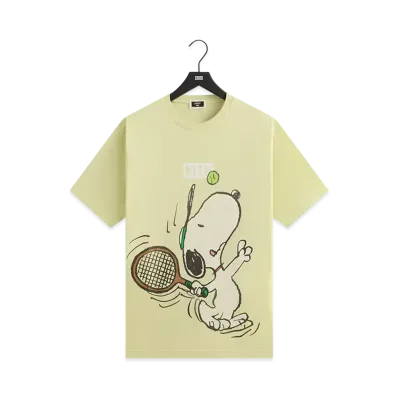 Kith x Peanuts Tennis Vintage Tee "Cucumber"