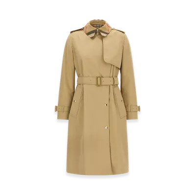 Burberry Women's sandridge Trench Coat "Beige"
