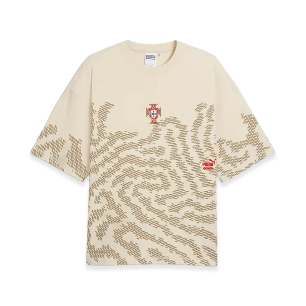 PUMA x Salehe Bembury x Portugal Football King Short Sleeve T-Shirt "Alpine Snow"