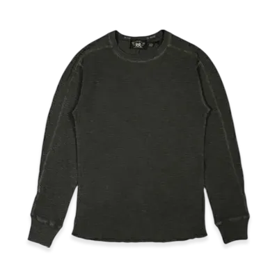 RRL Ralph Lauren Textured Crewneck "Black"