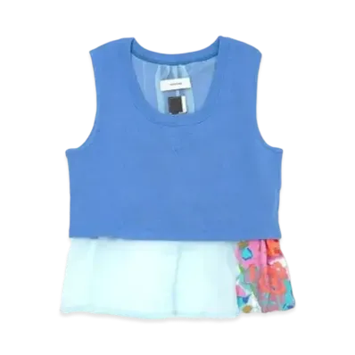 FACETASM Spraypaint Sweat Top "Light Blue"
