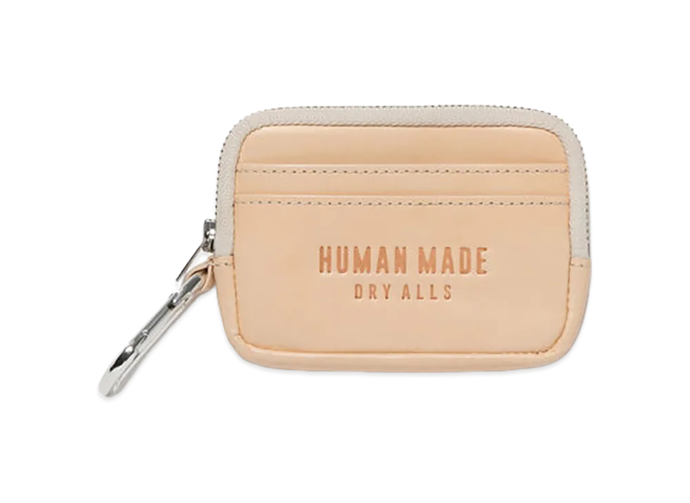 HUMAN MADE Leather Card Case "Beige"