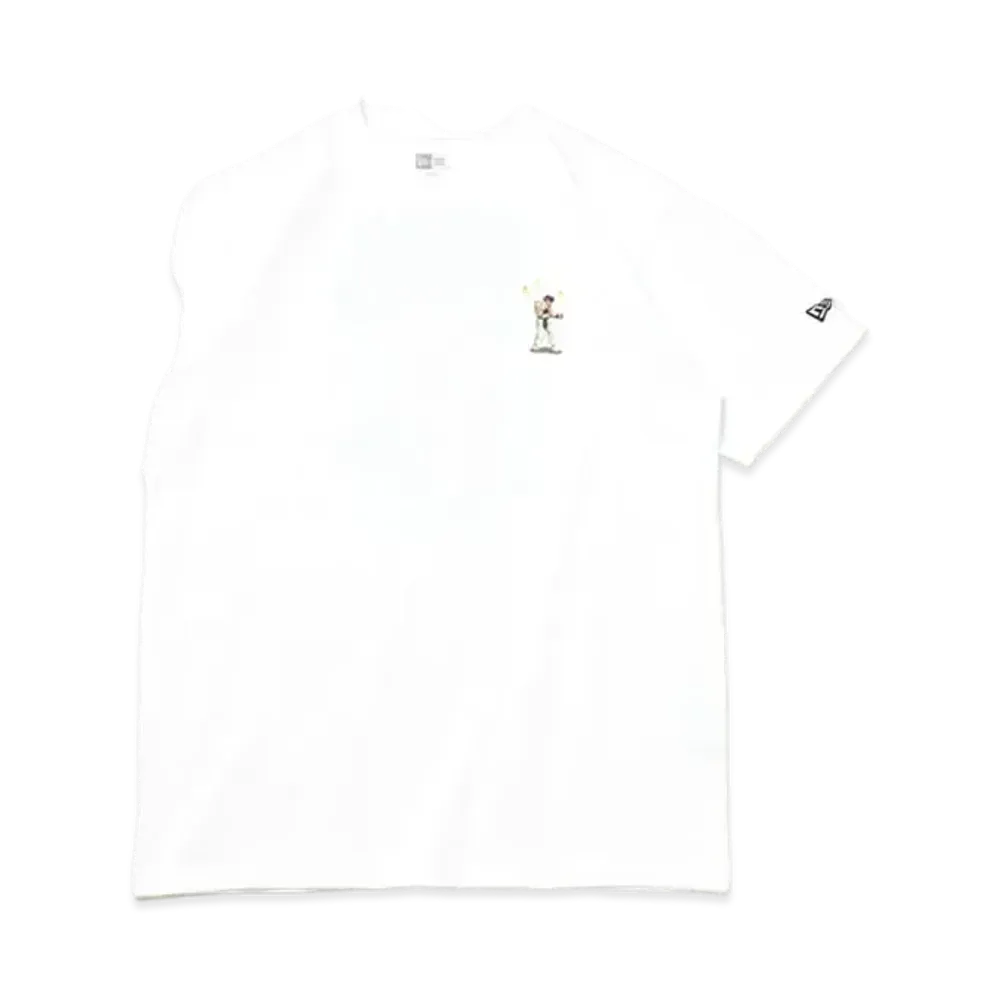 NEW ERA x STREET FIGHTER 2 Short Sleeve Oversized Cotton Tee Ryu "White"