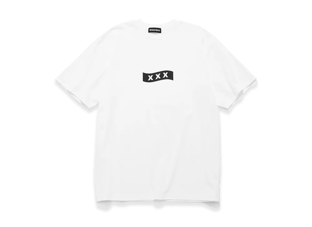 GOD SELECTION XXX Box Logo Tee GX-S26-ST-12 "White"
